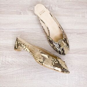 Stuart Weitzman Python Sandal Size 9